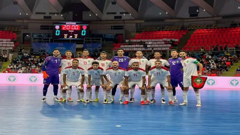 المنتخب المغربي لكرة القدم داخل القاعة إلى نهائي بطولة القارات…نورالدين رزاق