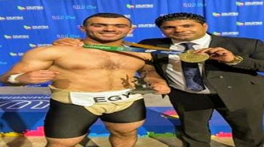 مصري يمنح ذهبية لبلده في رياضة ال”سومو” خلال دورة الألعاب العالمية..فهل تماس هاته الرياضة بالمغرب؟؟… وفاء قشبال