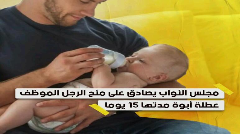 مجلس النواب يصادق على منح الرجل الموظف عطلة مدتها 15 يوما…نورالدين رزاق