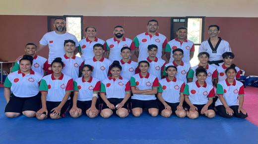شبان التيكوندو يشدون الرحال الى بلغاريا…..وفاء قشبال
