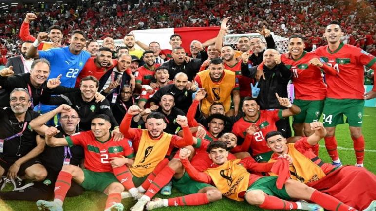 المنتخب المغربي لكرة القدم ينال جائزة أفضل منتخب أفريقي