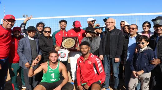 الكرة الطائرة الشاطئية .. المنتخب المغربي يتوج بطلا لدوري شمال إفريقيا