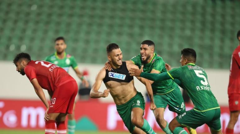 الرجاء الرياضي يحجز بطاقة المرور لنهائي كأس العرش على حساب المولودية الوجدية