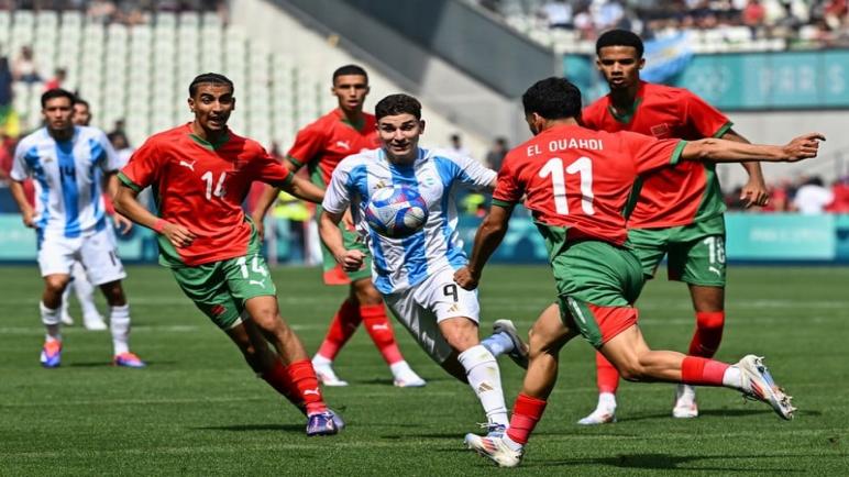 الأرجنتين تخطف تعادلا مثيرا من المنتخب الأولمبي في افتتاح أولمبياد باريس 2024