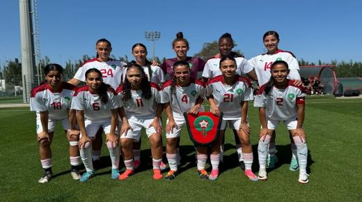 لبؤات الاطلس لأقل من 20 عاما يتعادلن وديا مع غينيا الاستوائية
